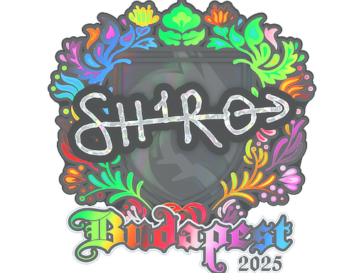 Sticker | sh1ro | Budapest 2025 | Holo