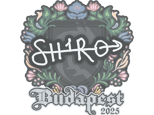 Sticker | sh1ro | Budapest 2025 | Default