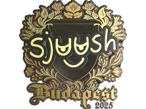 Sticker | sjuush | Budapest 2025 | Gold