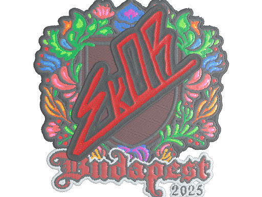 Sticker | sk0R | Budapest 2025