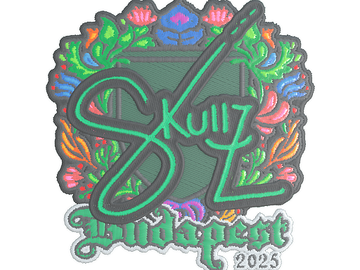 Sticker | skullz | Budapest 2025