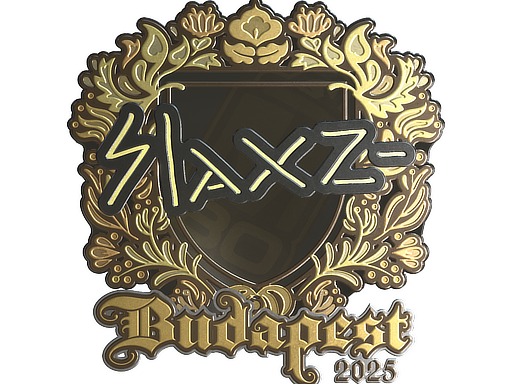 Sticker | slaxz- | Budapest 2025 | Gold