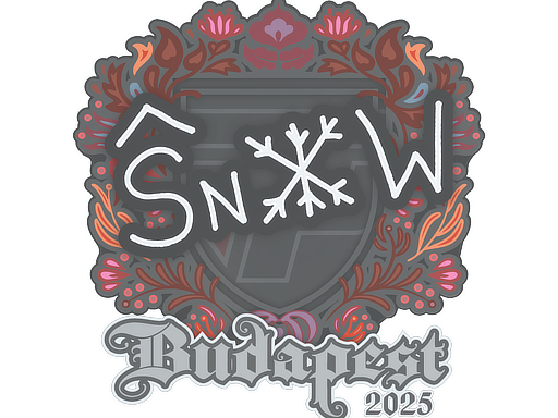 Sticker | snow | Budapest 2025 | Default