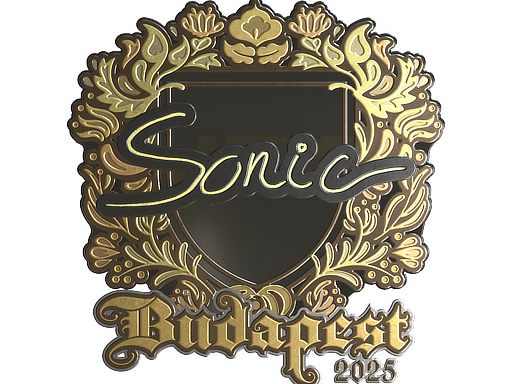 Sticker | Sonic | Budapest 2025 | Gold
