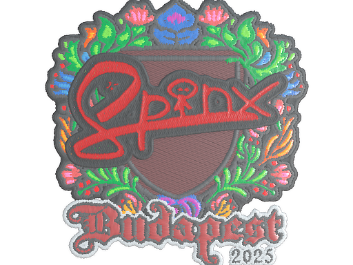 Sticker | Spinx | Budapest 2025 | Embroidered