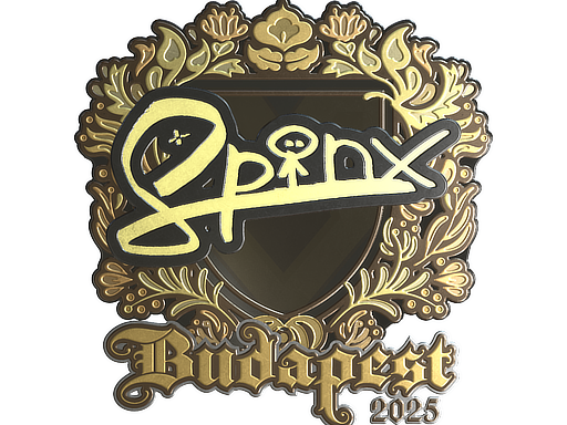 Sticker | Spinx | Budapest 2025 | Gold