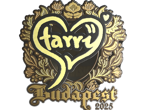 Sticker | Starry | Budapest 2025 | Gold