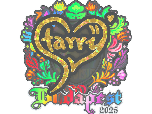 Sticker | Starry | Budapest 2025 | Holo