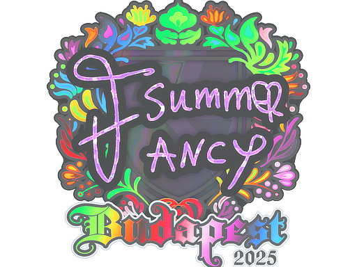 Sticker | Summer | Budapest 2025 | Holo
