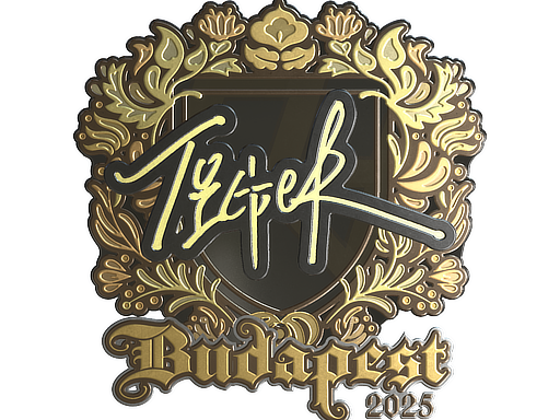 Sticker | Tiger | Budapest 2025 | Gold