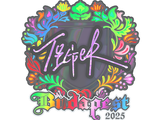 Sticker | Tiger | Budapest 2025 | Holo