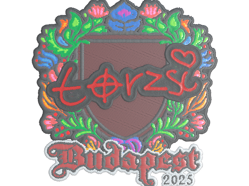 Sticker | torzsi | Budapest 2025 | Embroidered