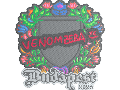 Sticker | venomzera | Budapest 2025 | Embroidered