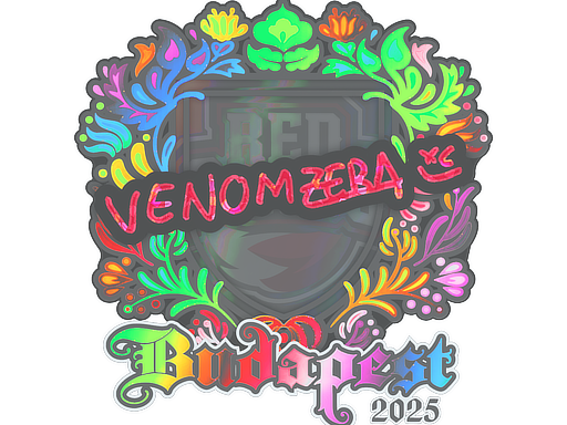 Sticker | venomzera | Budapest 2025 | Holo