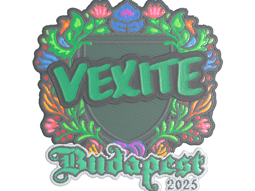 Sticker | vexite | Budapest 2025 | Embroidered