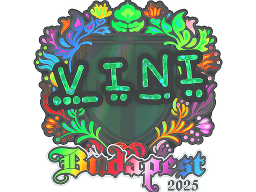Sticker | VINI | Budapest 2025 | Holo