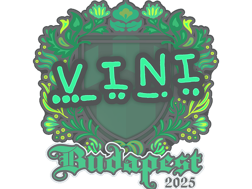 Sticker | VINI | Budapest 2025