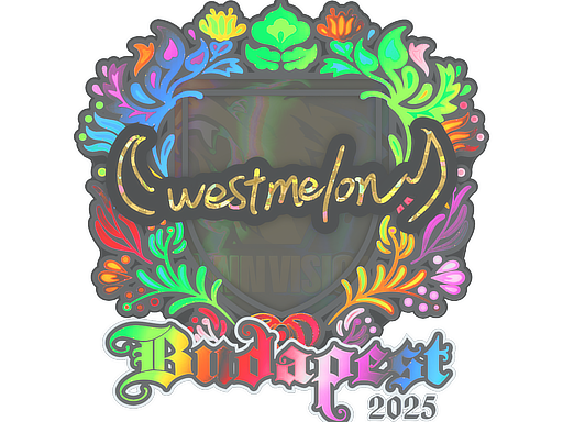 Sticker | westmelon | Budapest 2025 | Holo