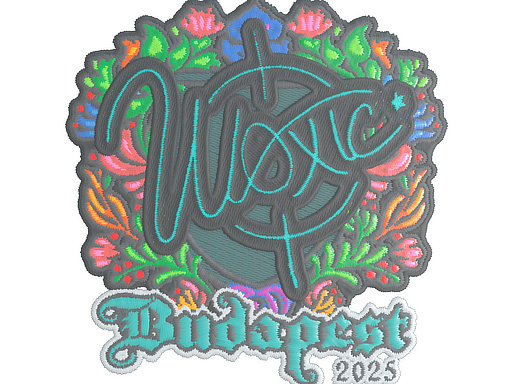 Sticker | woxic | Budapest 2025 | Embroidered