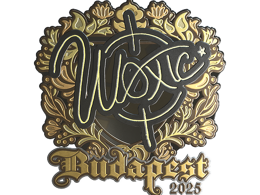 Sticker | woxic | Budapest 2025 | Gold