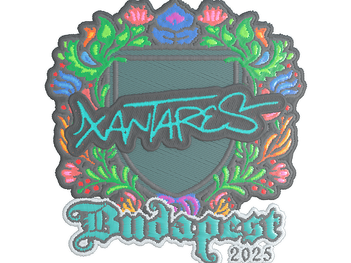 Sticker | XANTARES | Budapest 2025 | Embroidered