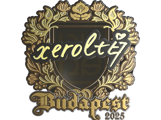 Sticker | xerolte | Budapest 2025 | Gold