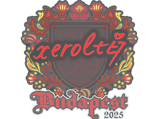 Sticker | xerolte | Budapest 2025 | Default