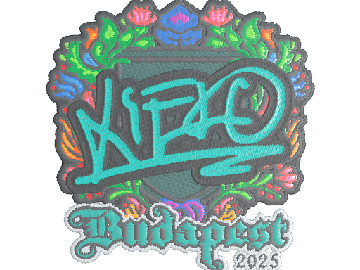 Sticker | xiELO | Budapest 2025 | Embroidered