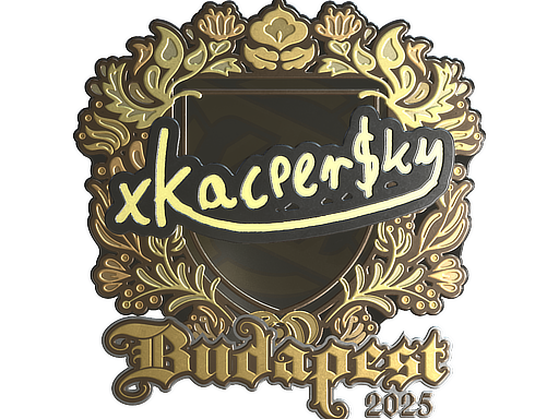 Sticker | xKacpersky | Budapest 2025 | Gold