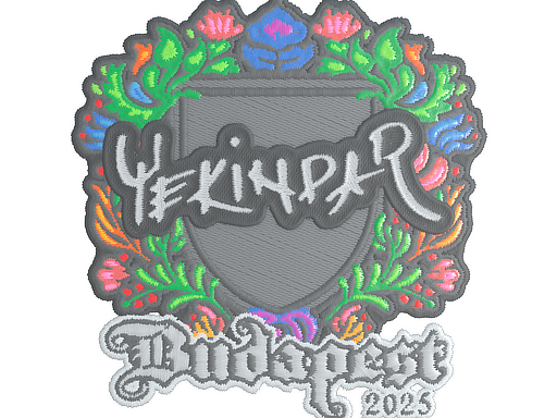 Sticker | YEKINDAR | Budapest 2025 | Embroidered