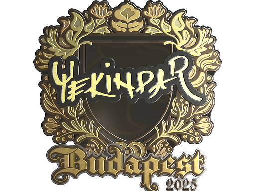 Sticker | YEKINDAR | Budapest 2025 | Gold
