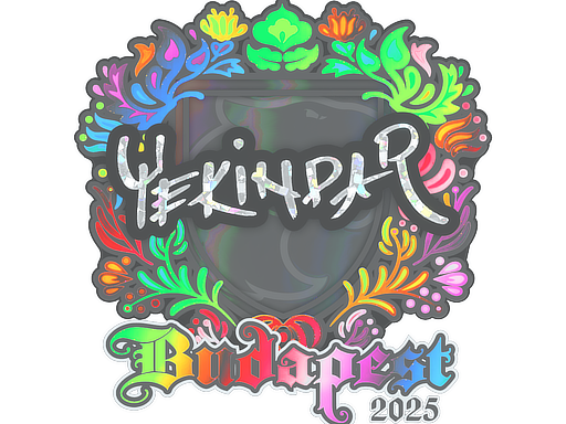 Sticker | YEKINDAR | Budapest 2025 | Holo