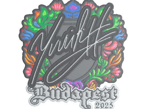 Sticker | yuurih | Budapest 2025 | Embroidered