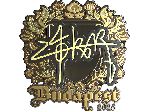 Sticker | z4KR | Budapest 2025 | Gold