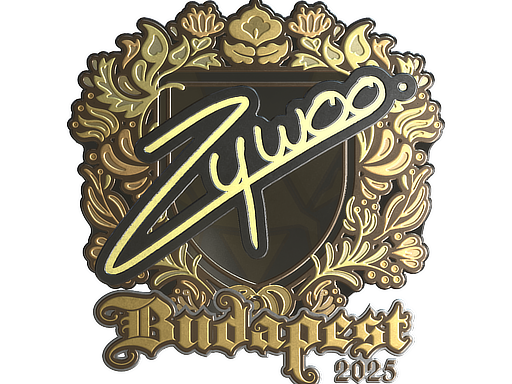 Sticker | ZywOo | Budapest 2025 | Gold