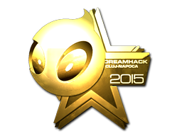 Sticker | Team Dignitas | Cluj-Napoca 2015 | Gold