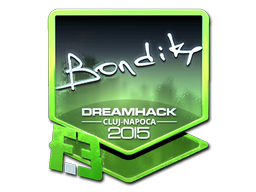 Sticker | bondik | Cluj-Napoca 2015 | Foil