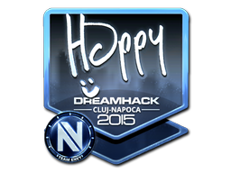 Sticker | Happy | Cluj-Napoca 2015 | Foil