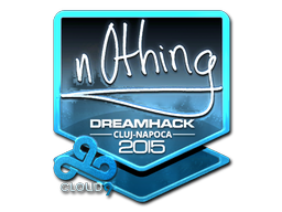 Sticker | n0thing | Cluj-Napoca 2015 | Foil