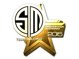 Sticker | Team SoloMid | Cluj-Napoca 2015 | Gold
