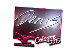 Sticker | denis | Cologne 2015 | Foil