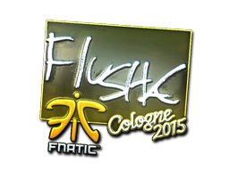 Sticker | flusha | Cologne 2015 | Foil