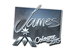 Sticker | James | Cologne 2015 | Foil