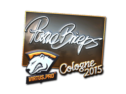Sticker | pashaBiceps | Cologne 2015 | Foil