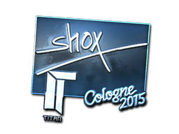 Sticker | shox | Cologne 2015 | Foil