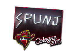 Sticker | SPUNJ | Cologne 2015 | Foil