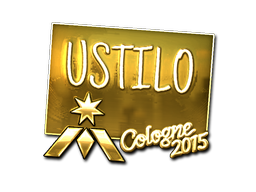 Sticker | USTILO | Cologne 2015 | Gold
