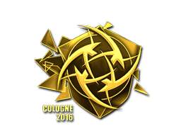 Sticker | Ninjas in Pyjamas | Cologne 2016 | Gold