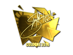 Sticker | Hiko | Cologne 2016 | Gold