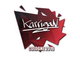 Sticker | karrigan | Cologne 2016 | Default